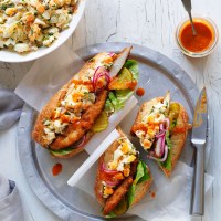 Peri Peri Egg Salad Subs